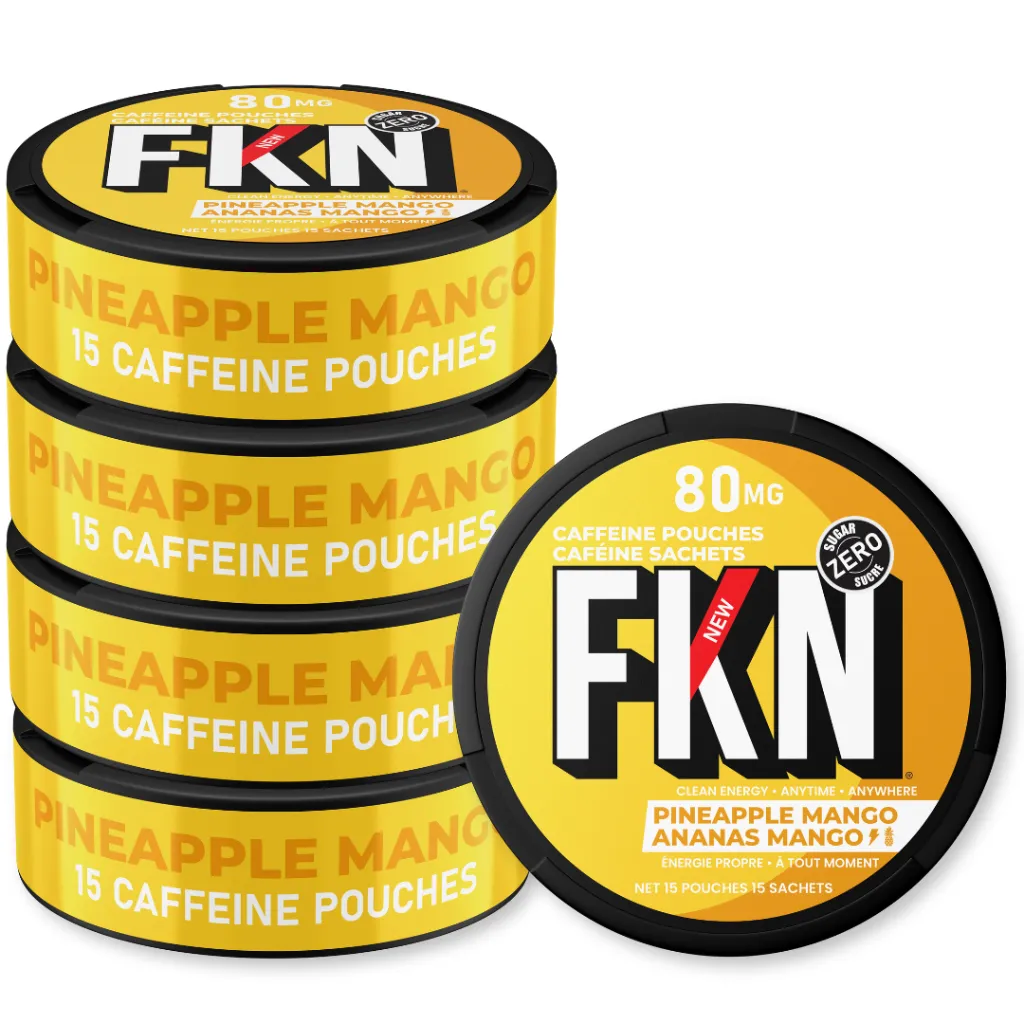 FKN Caffeine Pouches (Pineapple Mango) 80MG